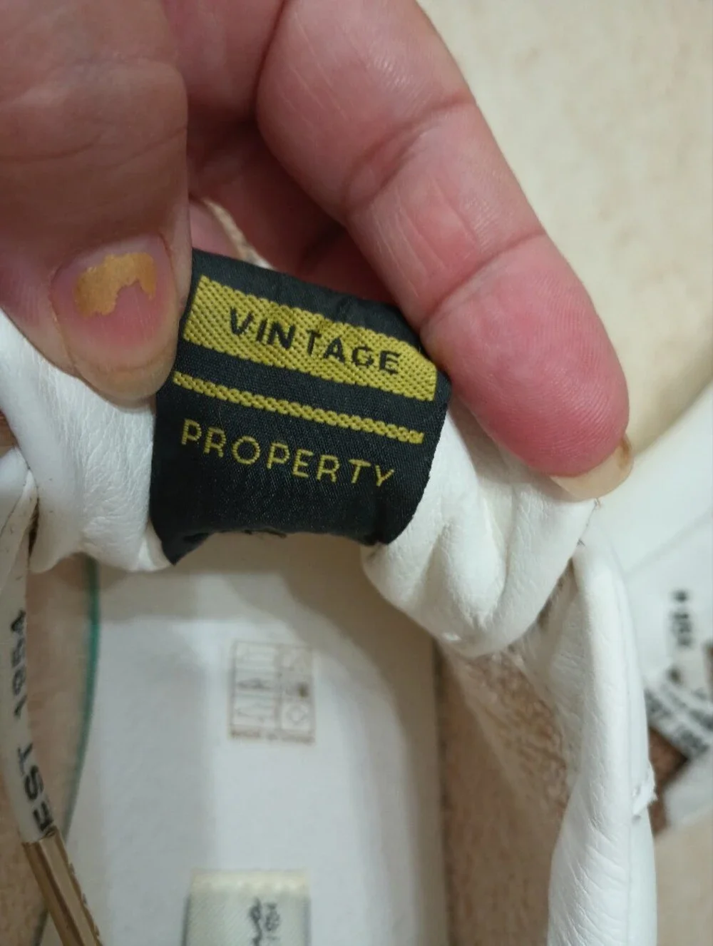 Vintage Havana Grande White & Leopard Print Sneakers Size 11